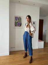 Charger l&#39;image dans la galerie, Blouse Angélique lin viscose sable