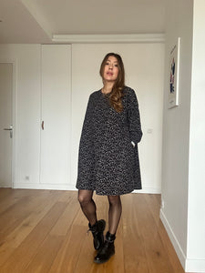 Robe Angélique - plusieurs versions manches longues ou courtes