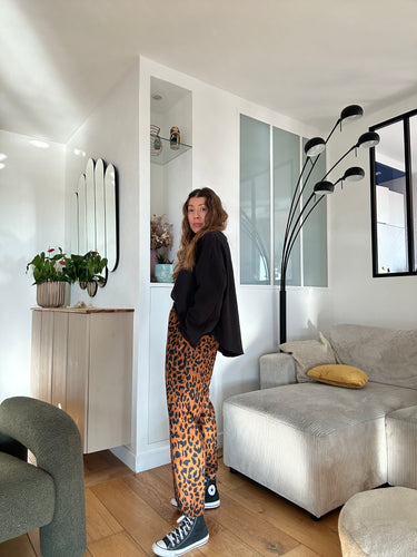 Pantalon DELILA velours leo