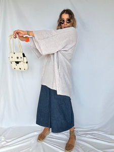 Robe Tunique Gisèle viscose lin - plusieurs variantes