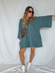 Robe Tunique Gisèle viscose lin - plusieurs variantes