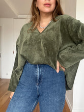 Charger l&#39;image dans la galerie, Blouse Angélique - versions velours ou lin manches courtes ou longues