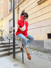 Charger l&#39;image dans la galerie, Sweat Roxie Maxi rouge vif taille L