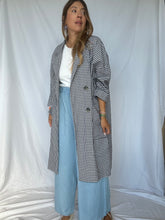 Charger l&#39;image dans la galerie, Veste longue Boyfriend Izia Vichy