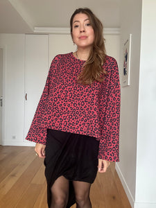 PRECOMMANDE Sweats Angélique tissus imprimés French Terry