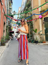 Charger l&#39;image dans la galerie, Pantalon Albany popeline coton colorées