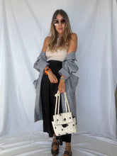 Charger l&#39;image dans la galerie, Veste longue Boyfriend Izia Vichy