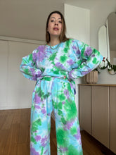 Charger l&#39;image dans la galerie, Ensemble Sweat Roxie Maxi et pantalon Delila tie and dye - 2 variantes
