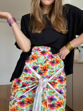 Charger l&#39;image dans la galerie, Jupe Jersey coton fleuri Mila