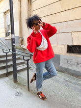 Charger l&#39;image dans la galerie, Sweat Roxie Maxi rouge vif taille L