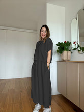 Charger l&#39;image dans la galerie, Ensemble Albany et Roxie twill de viscose écru ou noir