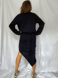 Jupe Lena bleu marine